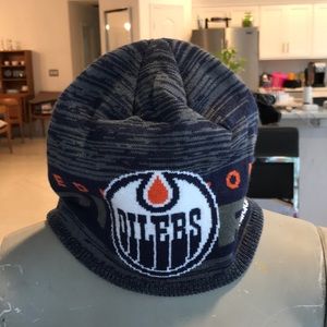 #NHL ADIDAS EDMONTON OILERS KNIT CAP